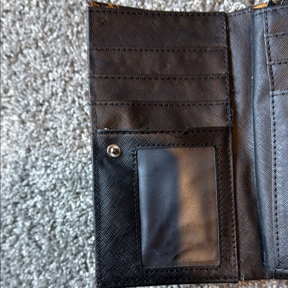 Baby Phat Brown and Gold Wallet with Monogram Design - Picture 5 of 12